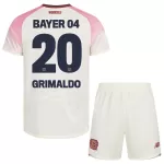 Koszulka Bayer Leverkusen Alejandro Grimaldo 20 25/26 Wyjazdowa Dziecięca