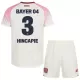 Koszulka Bayer Leverkusen Piero Hincapie 3 25/26 Wyjazdowa Dziecięca Koszulka Bayer Leverkusen Piero Hincapie 3 25/26 Wyjazdowa Dziecięca