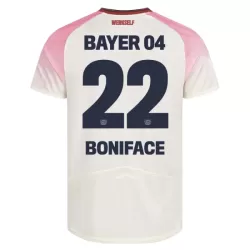 Koszulka Bayer Leverkusen Victor Boniface 22 25/26 Wyjazdowa Koszulka Bayer Leverkusen Victor Boniface 22 25/26 Wyjazdowa
