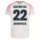 Koszulka Bayer Leverkusen Victor Boniface 22 25/26 Wyjazdowa Koszulka Bayer Leverkusen Victor Boniface 22 25/26 Wyjazdowa