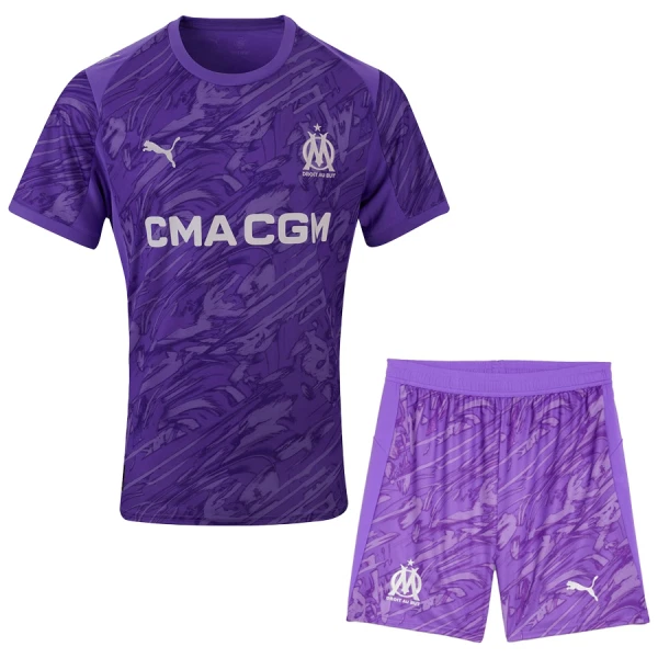 Koszulka Bramkarska Olympique Marseille 25/26 Fioletowy Dziecięca Koszulka Bramkarska Olympique Marseille 25/26 Fioletowy Dziecięca