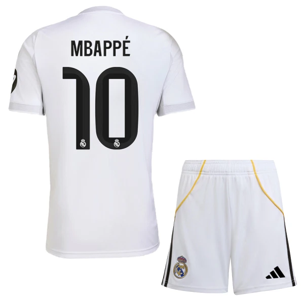 Koszulka Real Madryt Mbappé 10 25/26 Domowa Dziecięca Koszulka Real Madryt Mbappé 10 25/26 Domowa Dziecięca