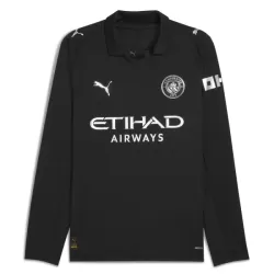 Koszulka Manchester City 25/26 Wyjazdowa Długi Rękaw Koszulka Manchester City 25/26 Wyjazdowa Długi Rękaw