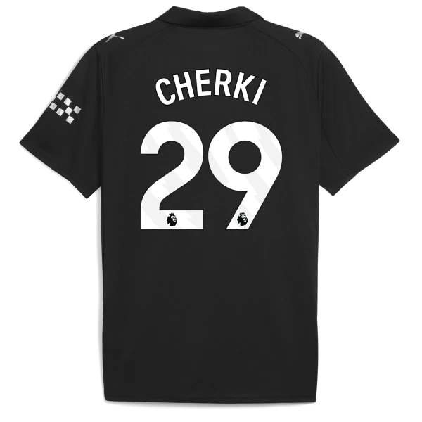 Koszulka Manchester City Cherki 29 25/26 Wyjazdowa Koszulka Manchester City Cherki 29 25/26 Wyjazdowa