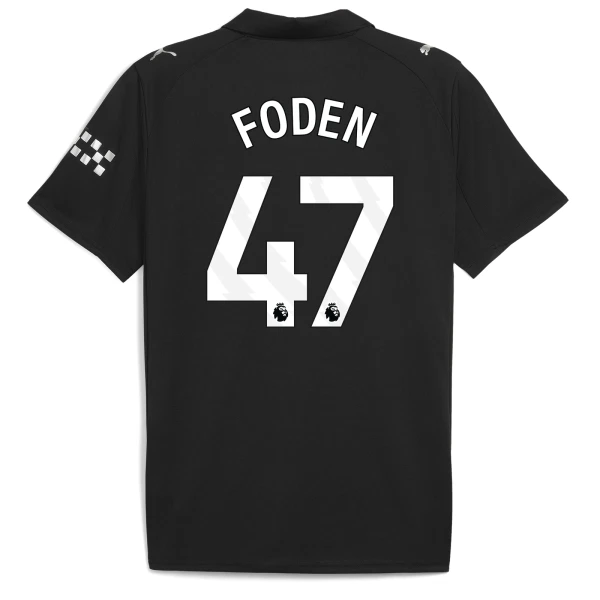 Koszulka Manchester City Foden 47 25/26 Wyjazdowa Koszulka Manchester City Foden 47 25/26 Wyjazdowa