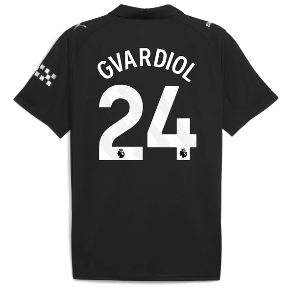Koszulka Manchester City Gvardiol 24 25/26 Wyjazdowa Koszulka Manchester City Gvardiol 24 25/26 Wyjazdowa