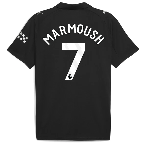 Koszulka Manchester City Marmoush 7 25/26 Wyjazdowa Koszulka Manchester City Marmoush 7 25/26 Wyjazdowa