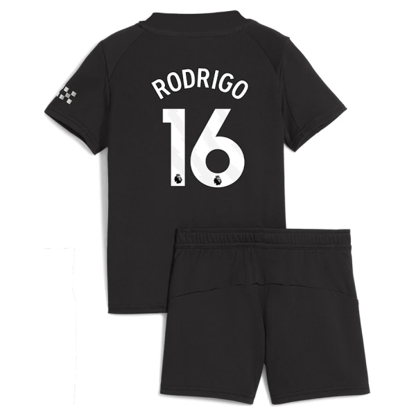Koszulka Manchester City Rodrigo 16 25/26 Wyjazdowa Dziecięca Koszulka Manchester City Rodrigo 16 25/26 Wyjazdowa Dziecięca