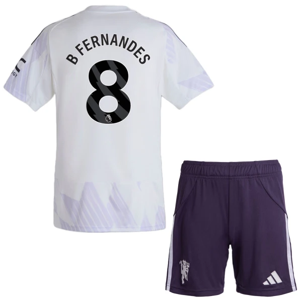 Koszulka Manchester United Bruno Fernandes 8 25/26 Wyjazdowa Dziecięca Koszulka Manchester United Bruno Fernandes 8 25/26 Wyjazdowa Dziecięca