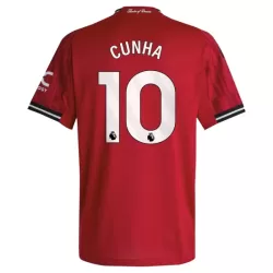 Koszulka Manchester United Cunha 10 25/26 Domowa Koszulka Manchester United Cunha 10 25/26 Domowa