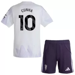 Koszulka Manchester United Cunha 10 25/26 Wyjazdowa Dziecięca Koszulka Manchester United Cunha 10 25/26 Wyjazdowa Dziecięca
