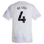 Koszulka Manchester United De Ligt 4 25/26 Wyjazdowa