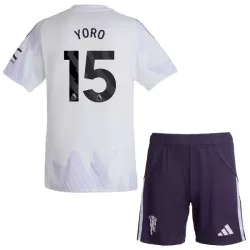 Koszulka Manchester United Yoro 15 25/26 Wyjazdowa Dziecięca Koszulka Manchester United Yoro 15 25/26 Wyjazdowa Dziecięca