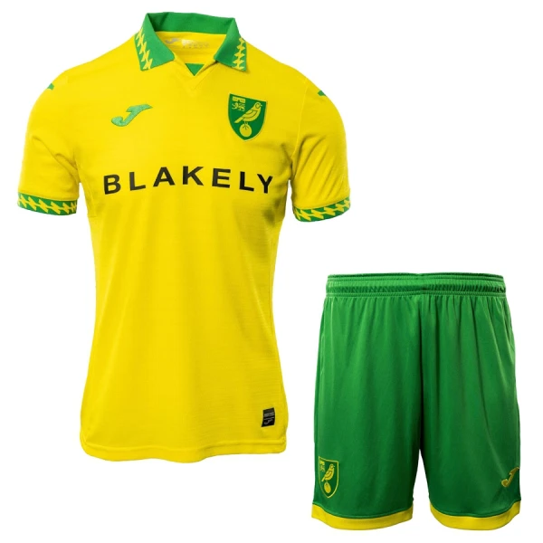 Koszulka Norwich City 25/26 Domowa Dziecięca Koszulka Norwich City 25/26 Domowa Dziecięca