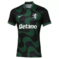 Koszulka Sporting CP 25/26 Czwarta Czarny Koszulka Sporting CP 25/26 Czwarta Czarny