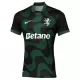 Koszulka Sporting CP 25/26 Czwarta Czarny Koszulka Sporting CP 25/26 Czwarta Czarny