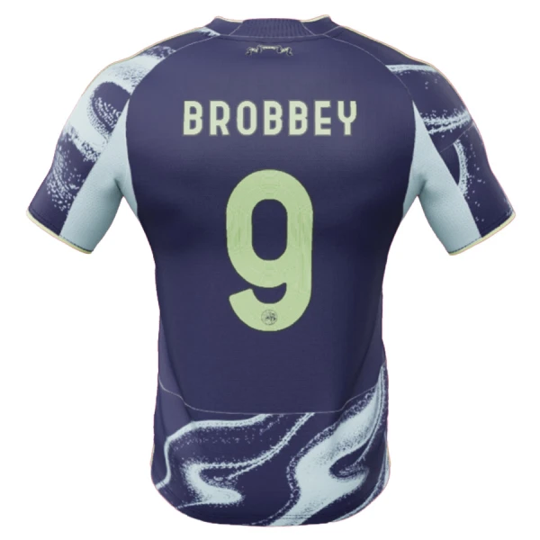 Koszulka Ajax Amsterdam Brobbey 9 25/26 Wyjazdowa Koszulka Ajax Amsterdam Brobbey 9 25/26 Wyjazdowa