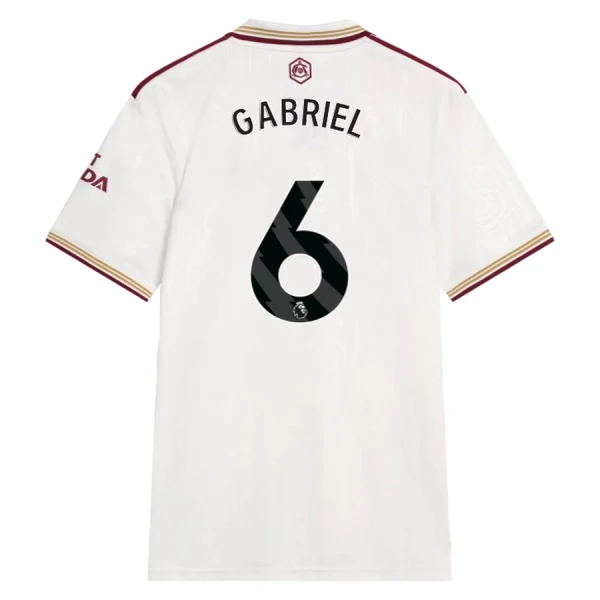 Koszulka Arsenal Gabriel 6 25/26 Trzecia Koszulka Arsenal Gabriel 6 25/26 Trzecia