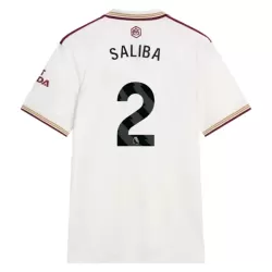 Koszulka Arsenal Saliba 2 25/26 Trzecia Koszulka Arsenal Saliba 2 25/26 Trzecia