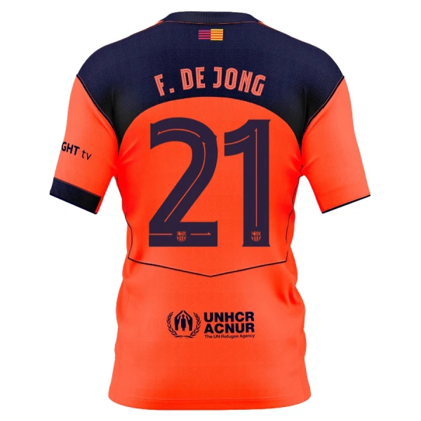 Koszulka FC Barcelona Frenkie de Jong 21 25/26 Trzecia Koszulka FC Barcelona Frenkie de Jong 21 25/26 Trzecia