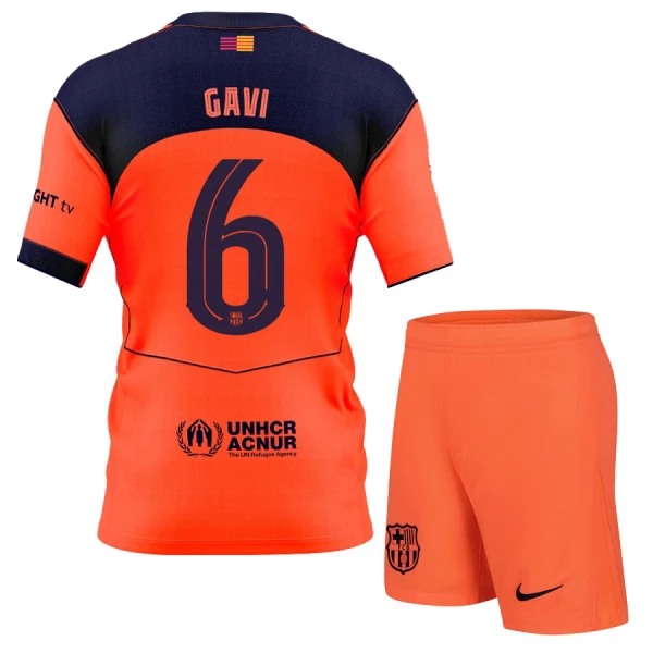 Koszulka FC Barcelona Gavi 6 25/26 Trzecia Dziecięca Koszulka FC Barcelona Gavi 6 25/26 Trzecia Dziecięca