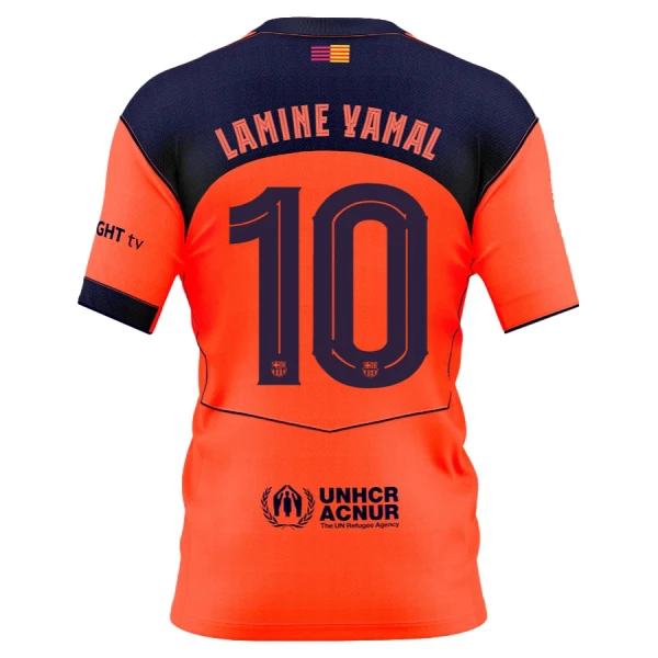 Koszulka FC Barcelona Lamine Yamal 10 25/26 Trzecia Koszulka FC Barcelona Lamine Yamal 10 25/26 Trzecia