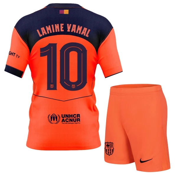 Koszulka FC Barcelona Lamine Yamal 10 25/26 Trzecia Dziecięca Koszulka FC Barcelona Lamine Yamal 10 25/26 Trzecia Dziecięca