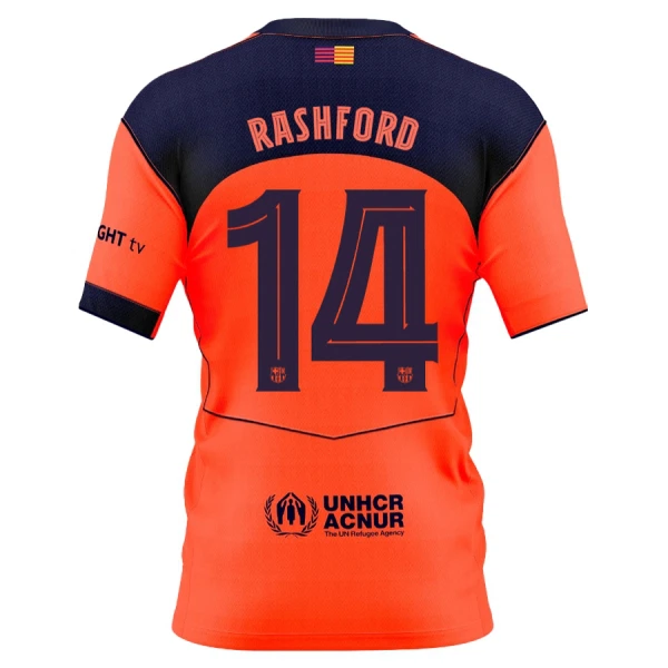 Koszulka FC Barcelona Rashford 14 25/26 Trzecia Koszulka FC Barcelona Rashford 14 25/26 Trzecia