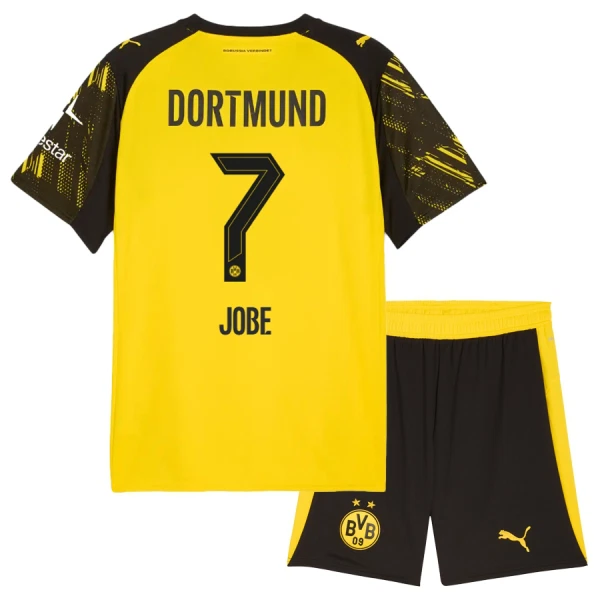 Koszulka Borussia Dortmund Jobe 7 25/26 Domowa Dziecięca Koszulka Borussia Dortmund Jobe 7 25/26 Domowa Dziecięca