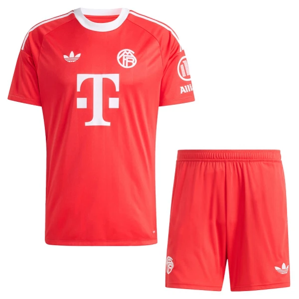Koszulka Bramkarska FC Bayern Monachium 25/26 Czerwony Dziecięca Koszulka Bramkarska FC Bayern Monachium 25/26 Czerwony Dziecięca