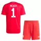 Koszulka Bramkarska FC Bayern Monachium Neuer 1 25/26 Czerwony Dziecięca Koszulka Bramkarska FC Bayern Monachium Neuer 1 25/26 Czerwony Dziecięca