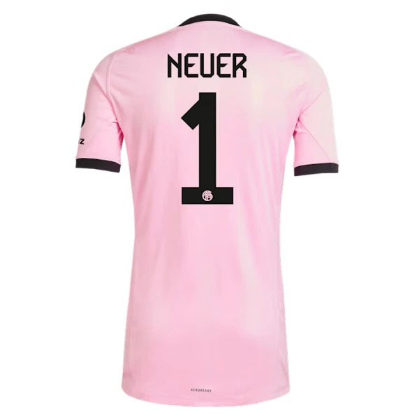 Koszulka Bramkarska FC Bayern Monachium Neuer 1 25/26 Różowy Koszulka Bramkarska FC Bayern Monachium Neuer 1 25/26 Różowy