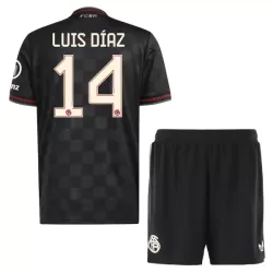 Koszulka FC Bayern Monachium Luis Díaz 14 25/26 Trzecia Dziecięca Koszulka FC Bayern Monachium Luis Díaz 14 25/26 Trzecia Dziecięca