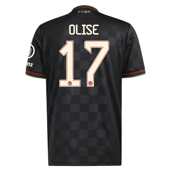 Koszulka FC Bayern Monachium Olise 17 25/26 Trzecia Koszulka FC Bayern Monachium Olise 17 25/26 Trzecia