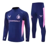 Feyenoord Rotterdam Zestaw Bluzy Treningowej 25/26 Niebieski
