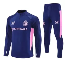 Feyenoord Rotterdam Zestaw Bluzy Treningowej 25/26 Niebieski Feyenoord Rotterdam Zestaw Bluzy Treningowej 25/26 Niebieski