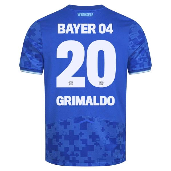 Koszulka Bayer Leverkusen Alejandro Grimaldo 20 25/26 Trzecia Koszulka Bayer Leverkusen Alejandro Grimaldo 20 25/26 Trzecia