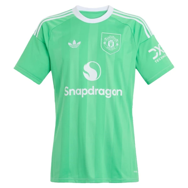 Koszulka Bramkarska Manchester United 25/26 Zielony Dziecięca