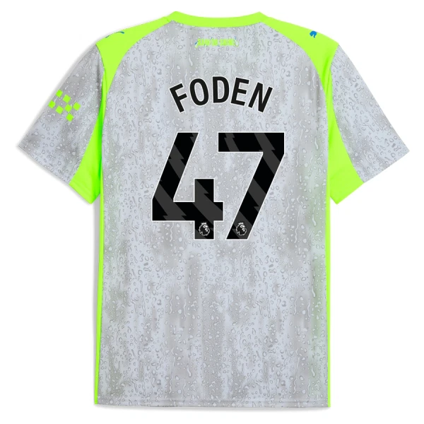Koszulka Manchester City Foden 47 25/26 Trzecia Koszulka Manchester City Foden 47 25/26 Trzecia