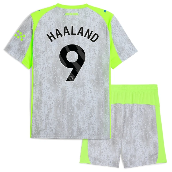 Koszulka Manchester City Haaland 9 25/26 Trzecia Dziecięca Koszulka Manchester City Haaland 9 25/26 Trzecia Dziecięca