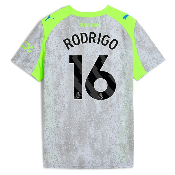 Koszulka Manchester City Rodrigo 16 25/26 Trzecia Koszulka Manchester City Rodrigo 16 25/26 Trzecia