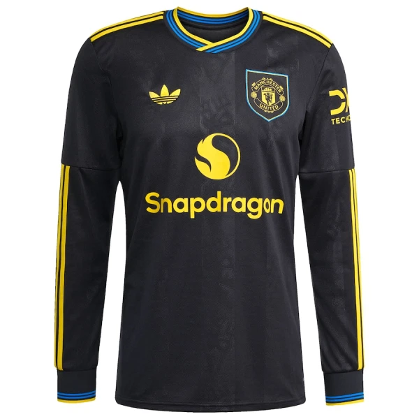 Koszulka Manchester United 25/26 Trzecia Długi Rękaw Koszulka Manchester United 25/26 Trzecia Długi Rękaw