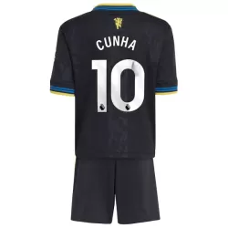 Koszulka Manchester United Cunha 10 25/26 Trzecia Dziecięca Koszulka Manchester United Cunha 10 25/26 Trzecia Dziecięca