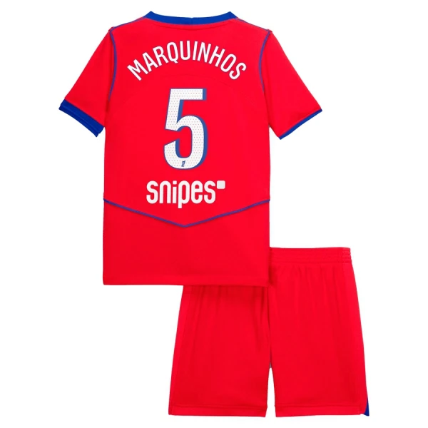 Koszulka Paris Saint-Germain Marquinhos 5 25/26 Trzecia Dziecięca Koszulka Paris Saint-Germain Marquinhos 5 25/26 Trzecia Dziecięca