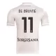 Koszulka SSC Napoli De Bruyne 11 25/26 Wyjazdowa Koszulka SSC Napoli De Bruyne 11 25/26 Wyjazdowa