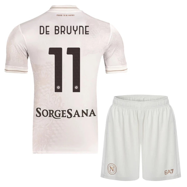 Koszulka SSC Napoli De Bruyne 11 25/26 Wyjazdowa Dziecięca Koszulka SSC Napoli De Bruyne 11 25/26 Wyjazdowa Dziecięca