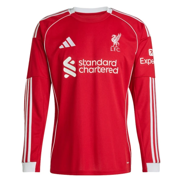 Koszulka Liverpool 25/26 Domowa Długi Rękaw Koszulka Liverpool 25/26 Domowa Długi Rękaw
