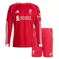 Koszulka Liverpool 25/26 Domowa Długi Rękaw Dziecięca Koszulka Liverpool 25/26 Domowa Długi Rękaw Dziecięca