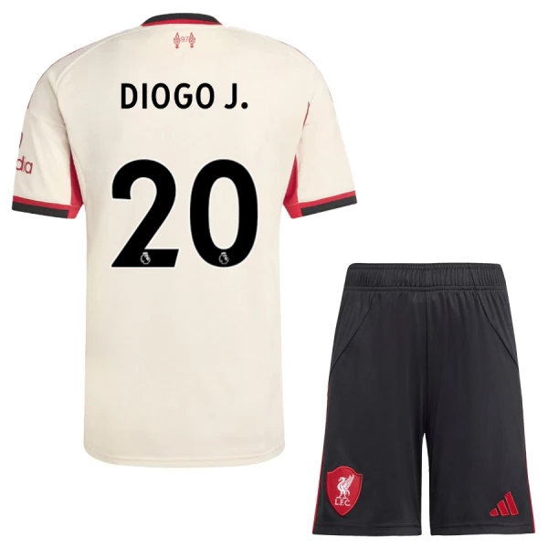 Koszulka Liverpool Diogo J 20 25/26 Wyjazdowa Dziecięca Koszulka Liverpool Diogo J 20 25/26 Wyjazdowa Dziecięca