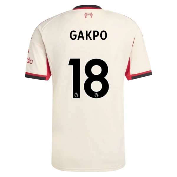 Koszulka Liverpool Gakpo 18 25/26 Wyjazdowa Koszulka Liverpool Gakpo 18 25/26 Wyjazdowa
